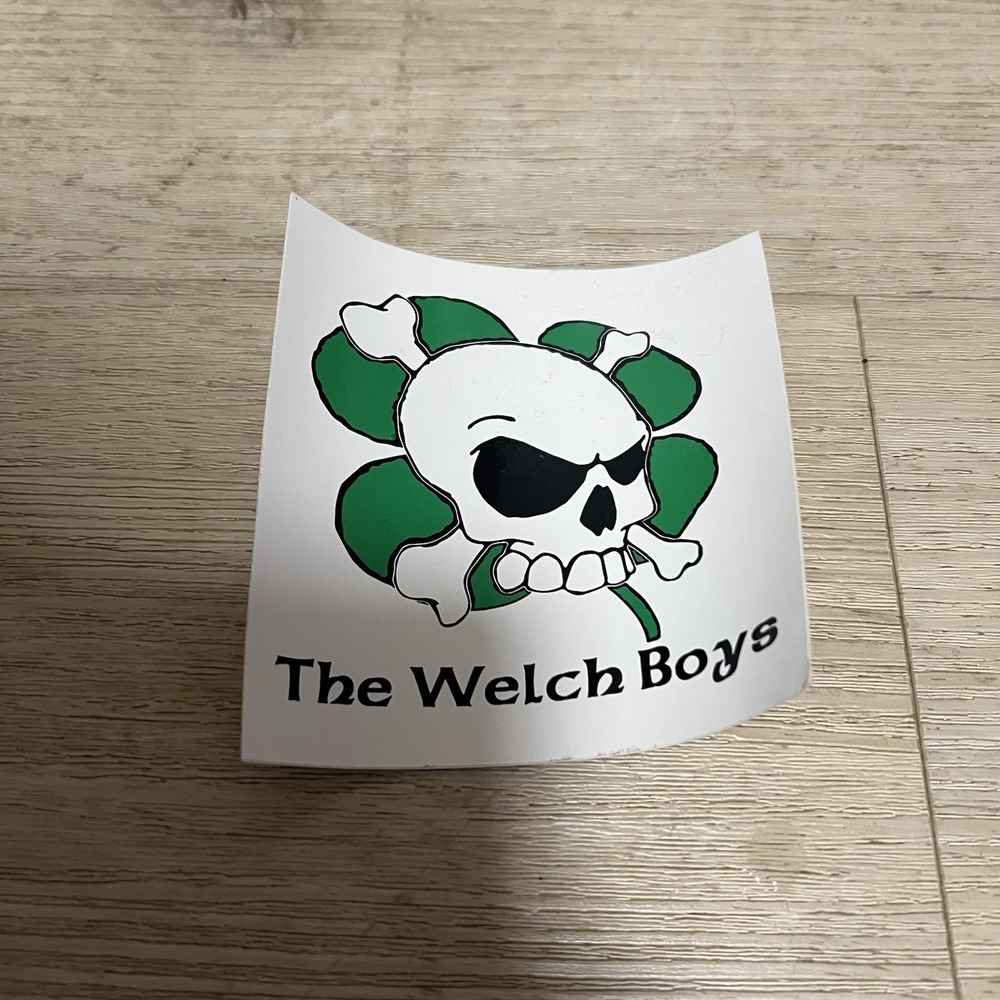 The Welch Boys Boston Punk Rock 4x4 Sticker Street Dogs Ducky Boys Haywire‎ DKM